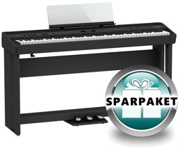 Bild von Roland FP-90X BK Digitalpiano Schwarz - Sparpaket