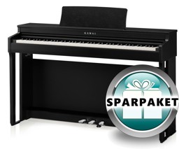 Bild von Kawai CN-201 B Digitalpiano Schwarz Matt - Sparpaket