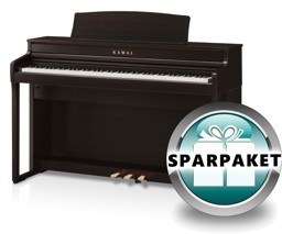 Bild von Kawai CA-401 R Digitalpiano Rosenholz - Sparpaket