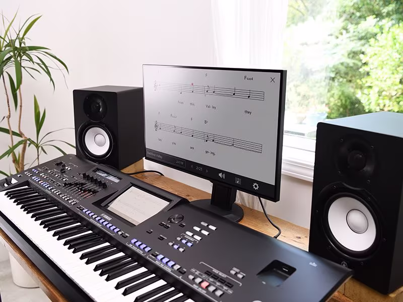 Jede Instrumenten Klangfarbe wurde perfekt detailliert nachgebildet.