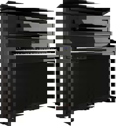 Zeige Details für Roland LX-9 PE Digitalpiano Polished Ebony - Schwarz Hochglanz inkl. Montage Bild von Roland LX-9 PE Digitalpiano Polished Ebony - Schwarz Hochglanz inkl. Montage