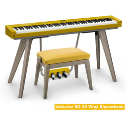Zeige Details für Casio Privia PX-S7000 HM Harmonious Mustard - AKTIONS-SET inkl. Klavierbank Bild von Casio Privia PX-S7000 HM Harmonious Mustard - AKTIONS-SET inkl. Klavierbank