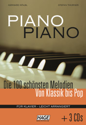 Zeige Details für Piano-Piano - für Klavier leicht arrangiert + 3 CD's Bild von Piano-Piano - für Klavier leicht arrangiert + 3 CD's