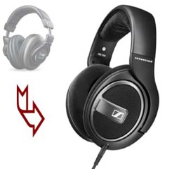 Bild von Produkt-Upgrade: Sennheiser HD 599SE statt Teufel Massive