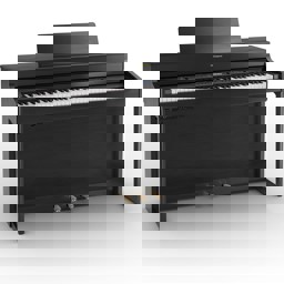 Zeige Details für Roland HP-702 CH Digitalpiano Charcoal Schwarz Bild von Roland HP-702 CH Digitalpiano Charcoal Schwarz