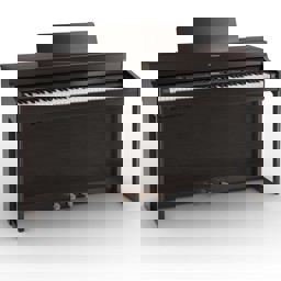 Zeige Details für Roland HP-702 DR Digitalpiano Dunkles Rosenholz Bild von Roland HP-702 DR Digitalpiano Dunkles Rosenholz