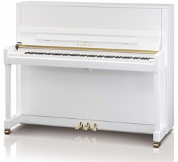 Bild von Kawai K-300 WHP Klavier - Weiß Hochglanz