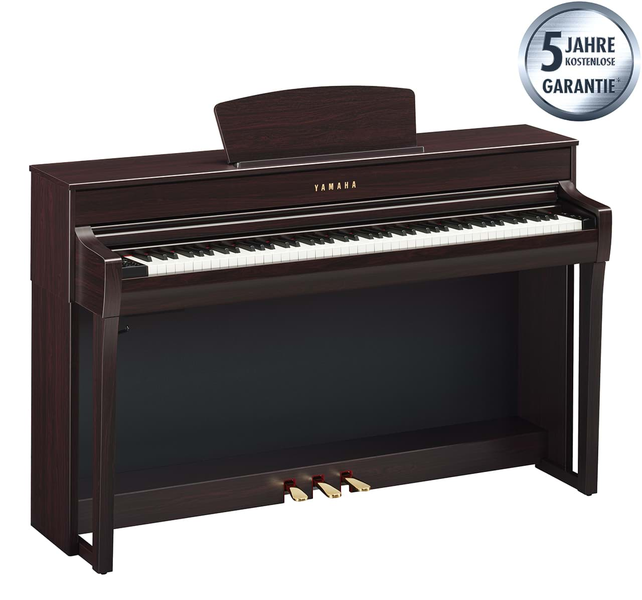 Bild von Yamaha Clavinova CLP-735 R Digitalpiano Rosenholz