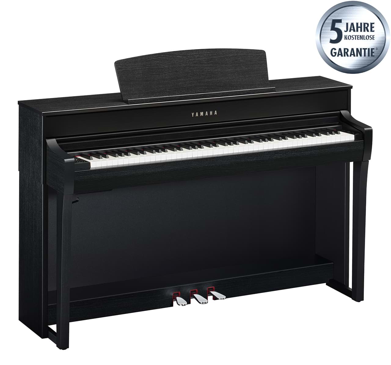 Bild von Yamaha Clavinova CLP-745 B Digitalpiano Schwarz Matt
