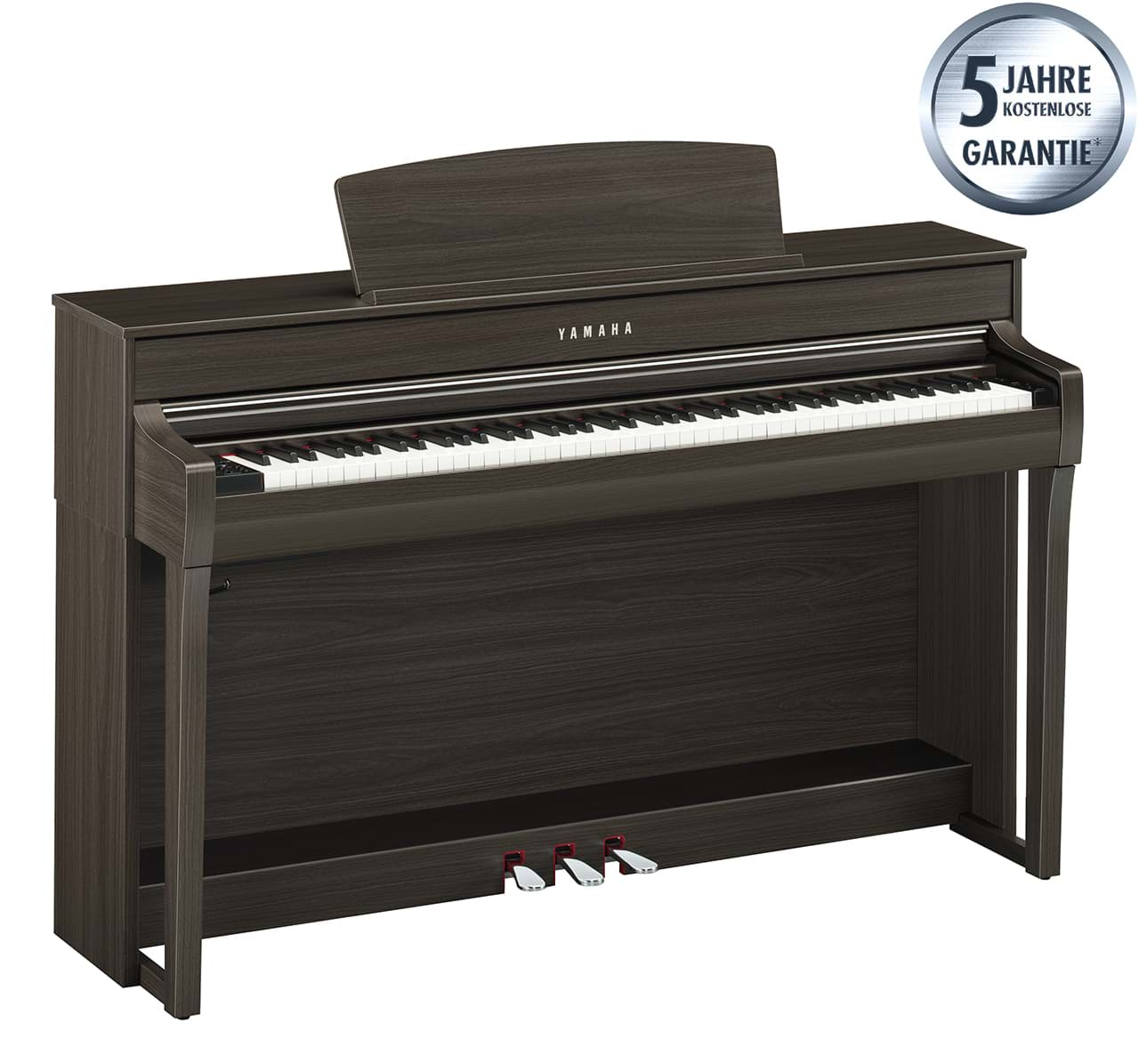 Bild von Yamaha Clavinova CLP-745 DW Digitalpiano Dark Walnut