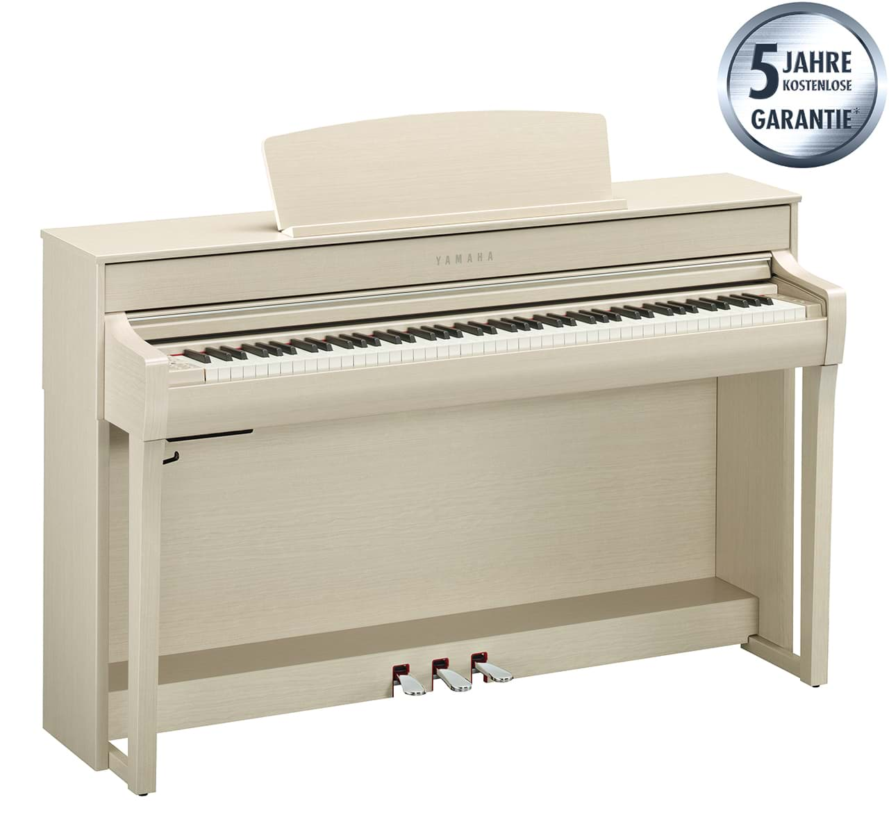 Bild von Yamaha Clavinova CLP-745 WA Digitalpiano White Ash