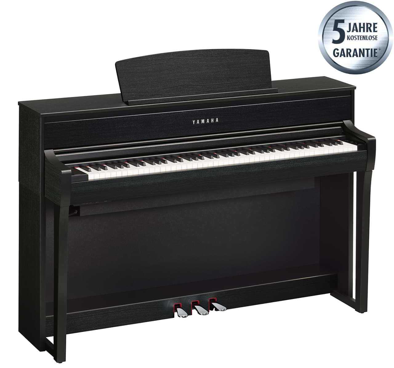 Bild von Yamaha Clavinova CLP-775 B Digitalpiano Schwarz Matt