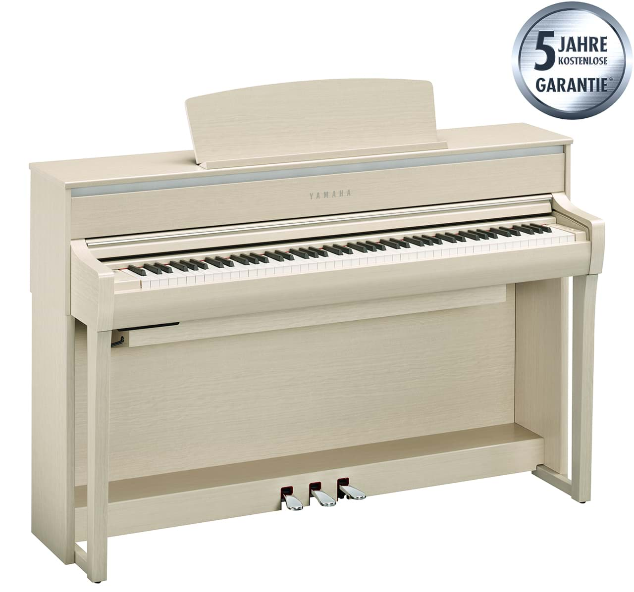 Bild von Yamaha Clavinova CLP-775 WA Digitalpiano White Ash