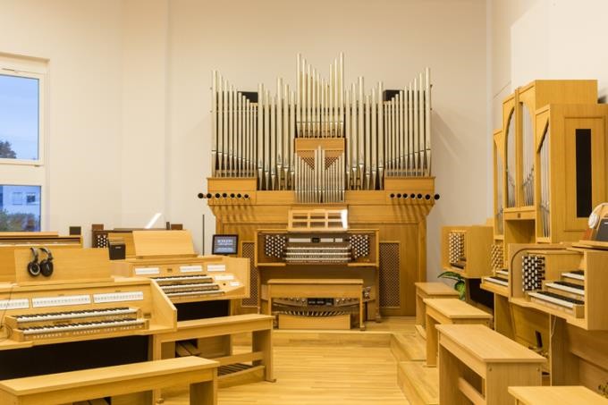 Orgelsaal bei Bauer-Music