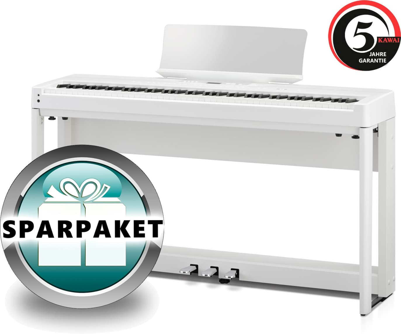 Bild von Kawai ES-920 W Digitalpiano - Weiß - Sparpaket