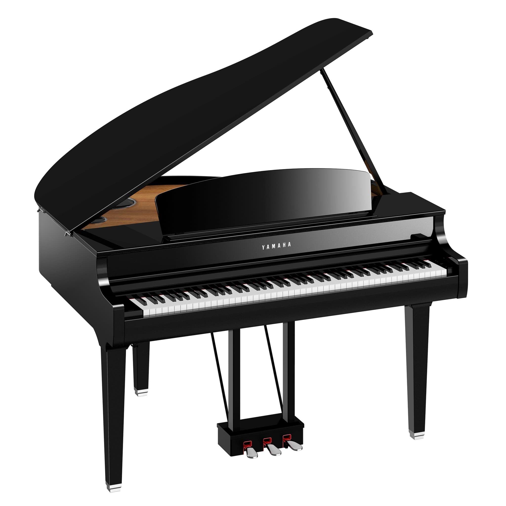 Bild von Yamaha Clavinova CLP-795 PE Digitalflügel Schwarz Hochglanz