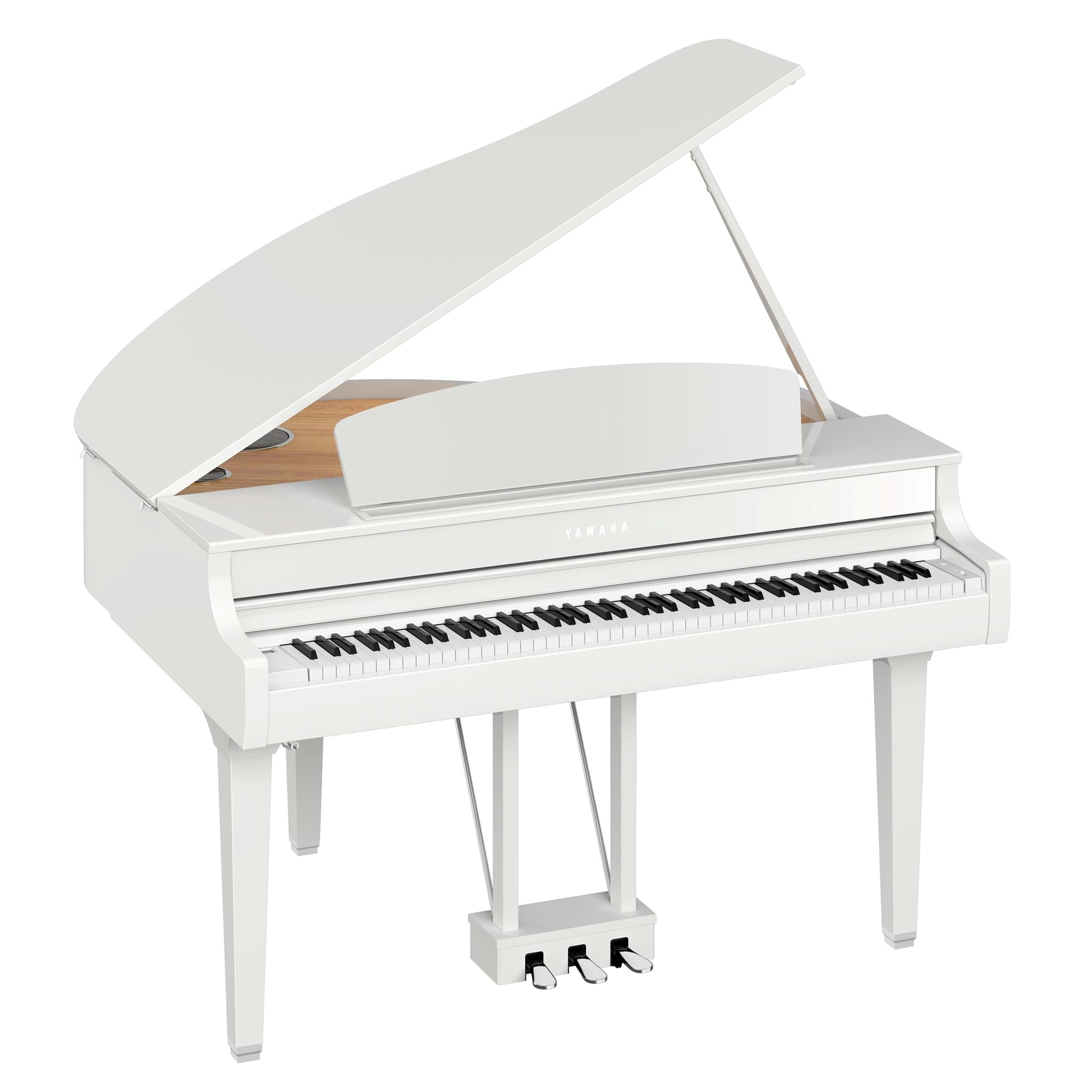 Bild von Yamaha Clavinova CLP-795 PWH Digitalflügel Weiß Hochglanz