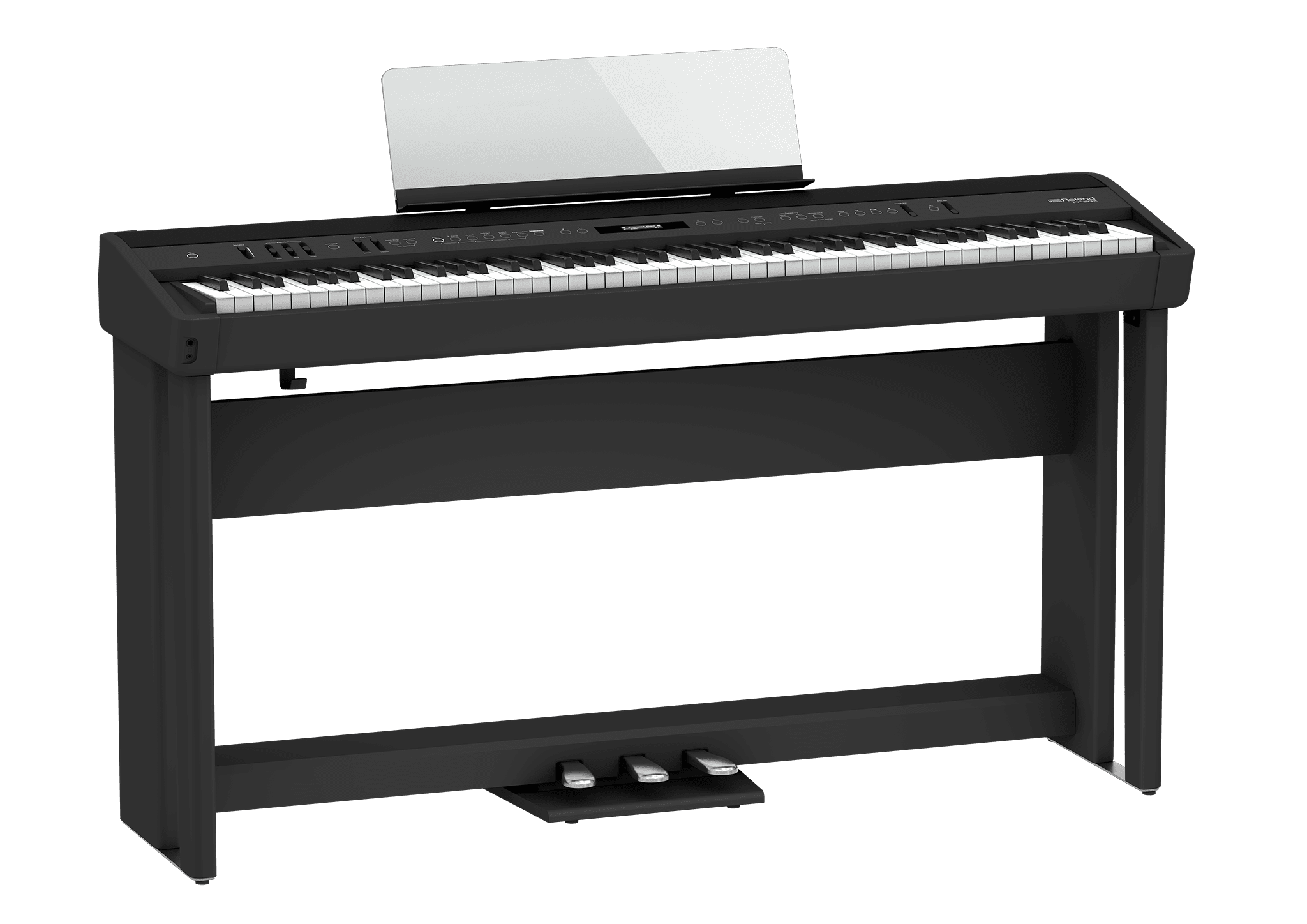 Bild von Roland FP-90X BK Digitalpiano Schwarz - Homeset