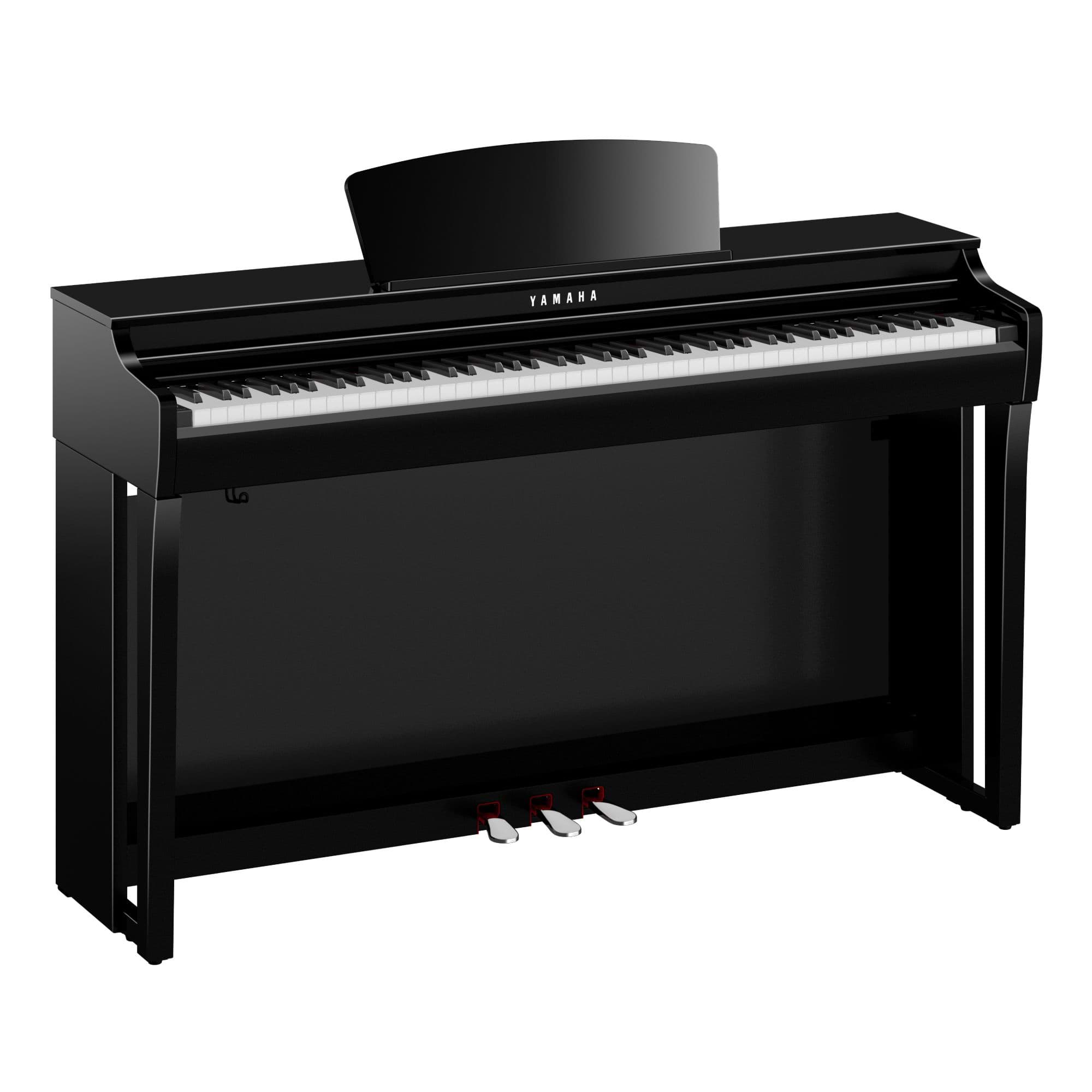 Bild von Yamaha Clavinova CLP-725 PE Schwarz Hochglanz