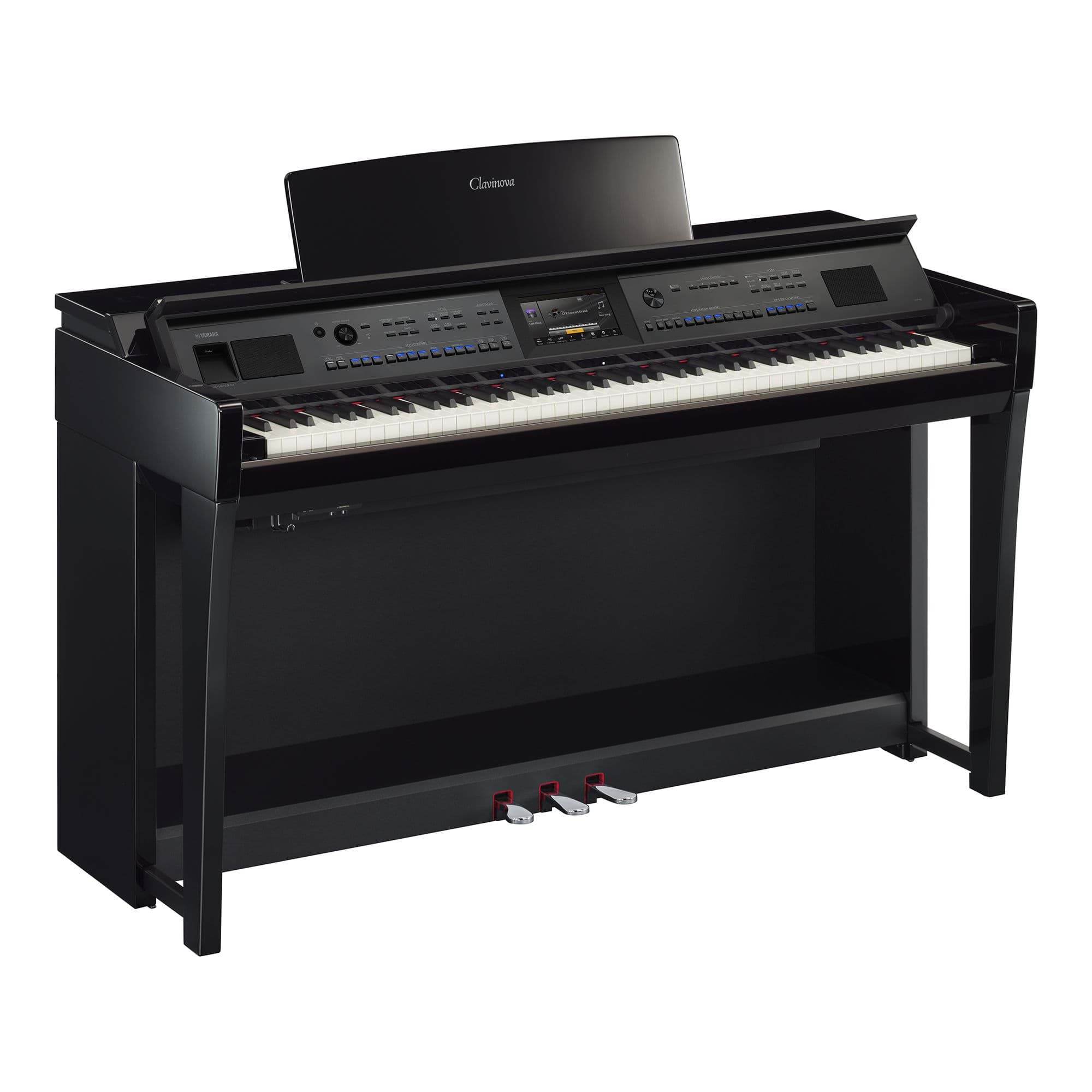 Bild von Yamaha Clavinova CVP-905 PE Digitalensemble - Schwarz Hochglanz