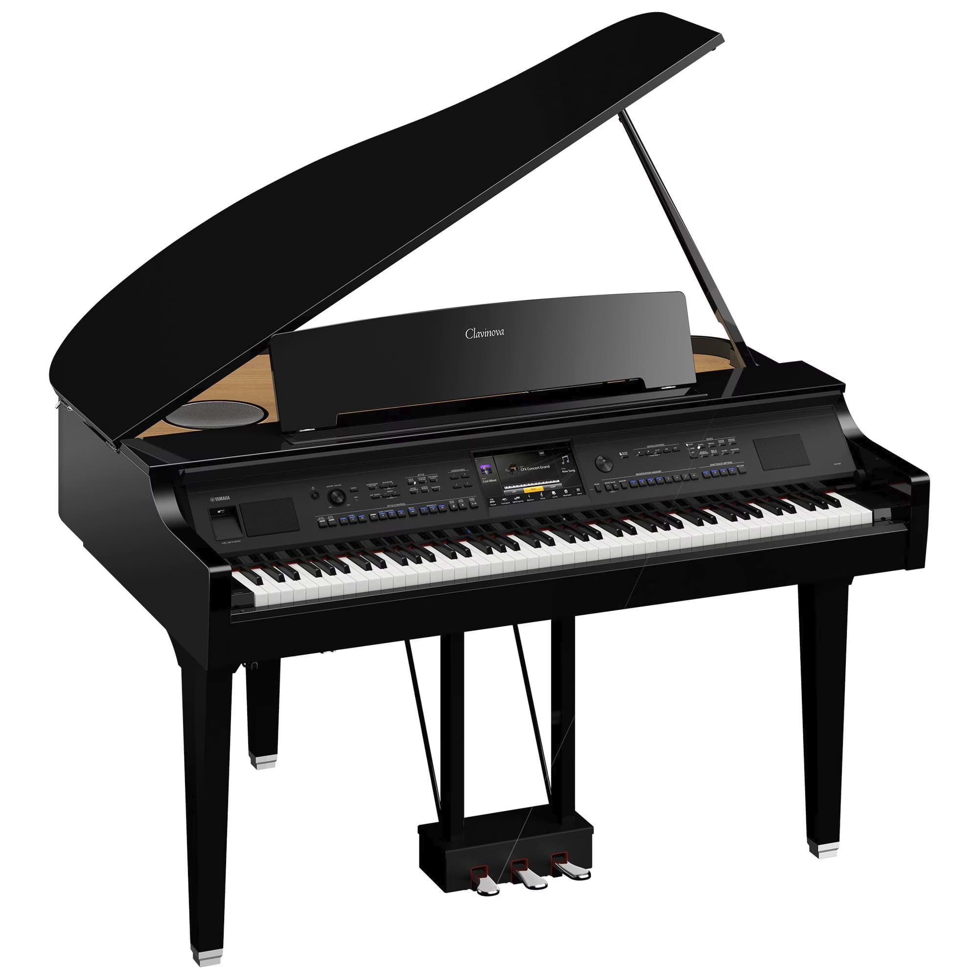 Bild von Yamaha Clavinova CVP-909 GP Digitalensemble - Schwarz Hochglanz