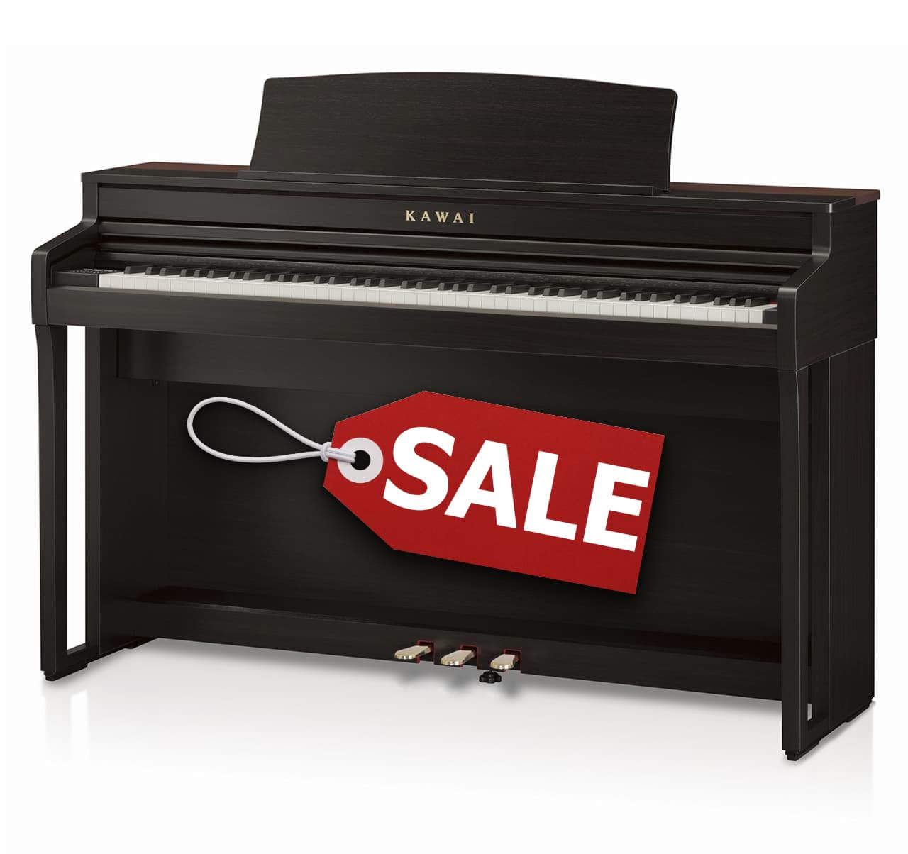 Bild von Kawai CA-59 R Digitalpiano Rosenholz