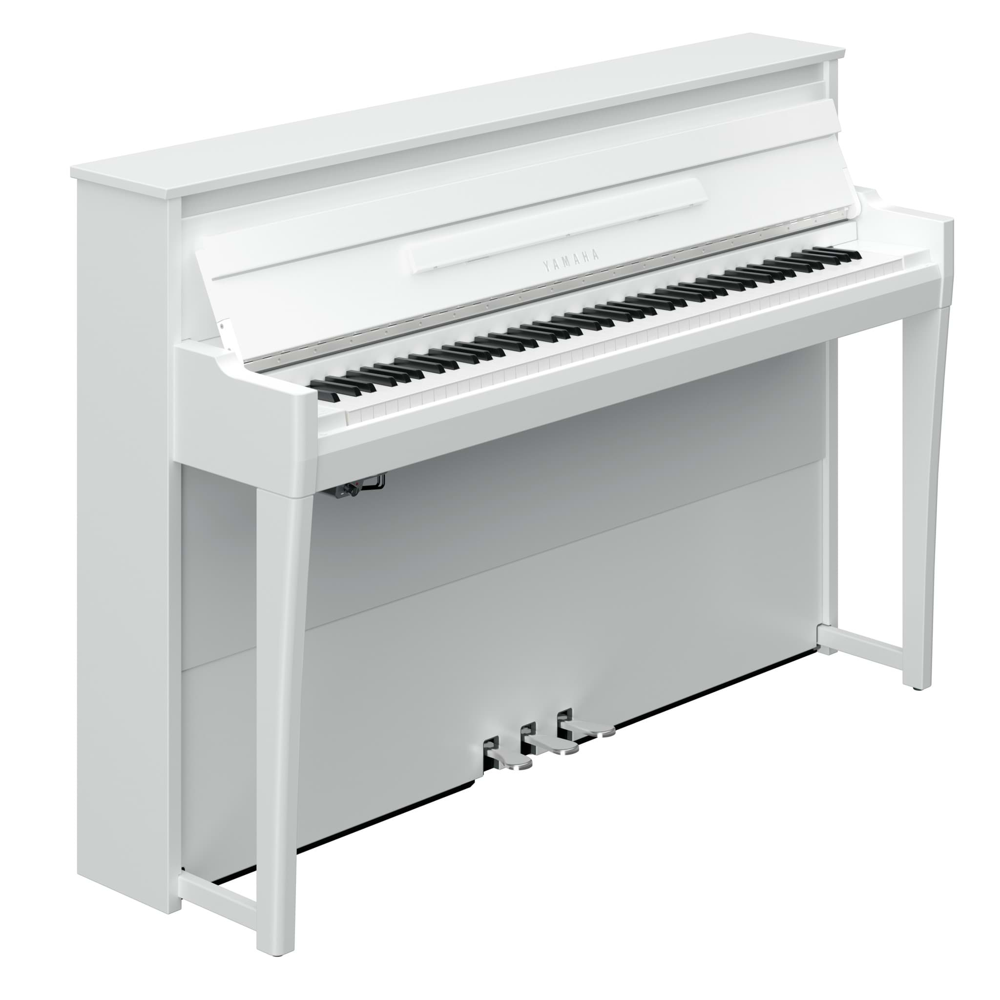 Bild von Yamaha NU1XA PWH - Hybrid-Piano - Weiß Hochglanz