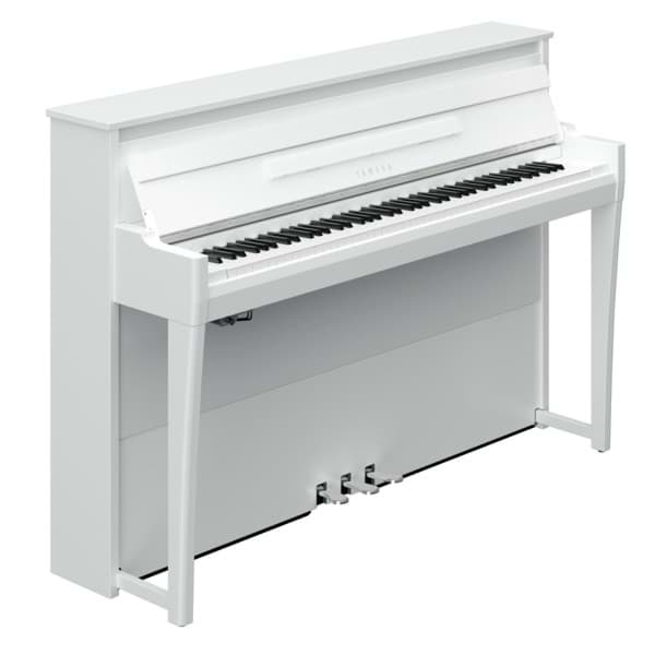 Bild von Yamaha NU1XA PWH - Hybrid-Piano - Weiß Hochglanz