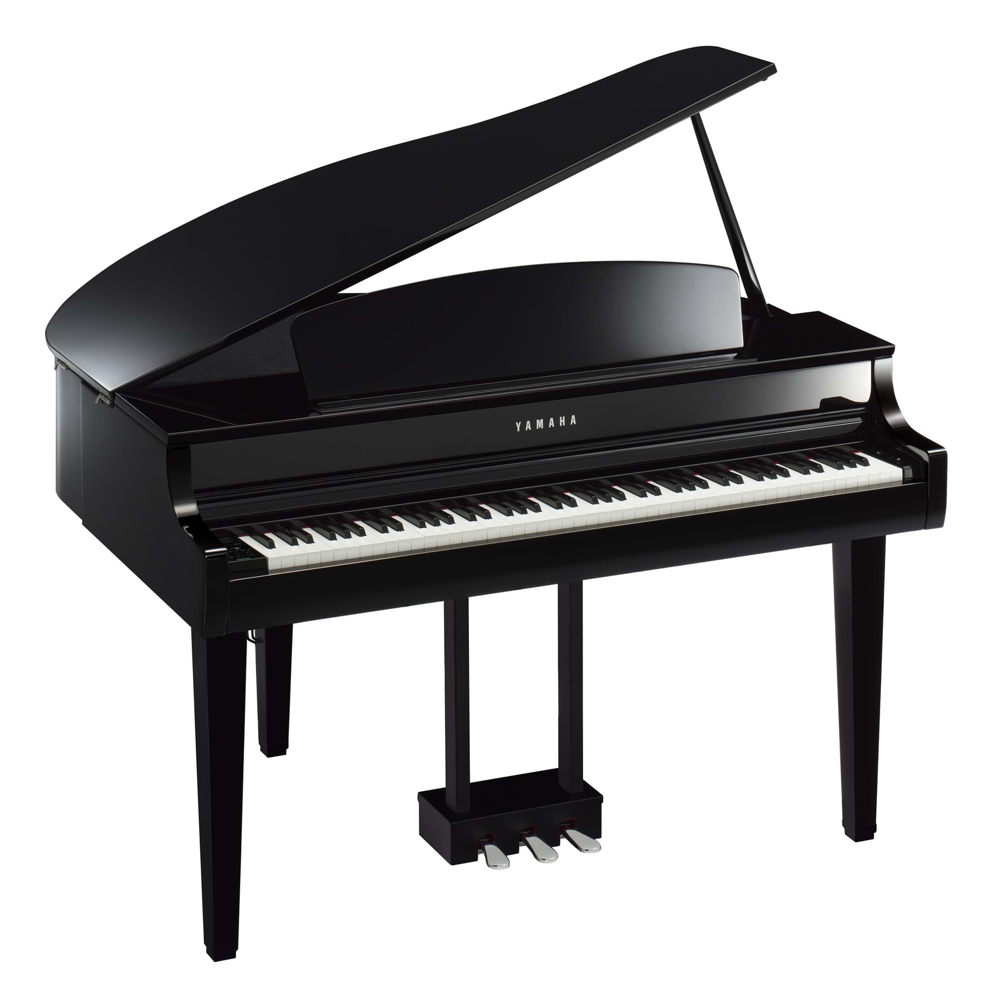 Bild von Yamaha Clavinova CLP-865GP PE Digitalflügel Schwarz Hochglanz