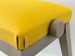 Bild von Klavierbank aus Europa im mordernen Design - Esche Grau Kunstleder Gelb