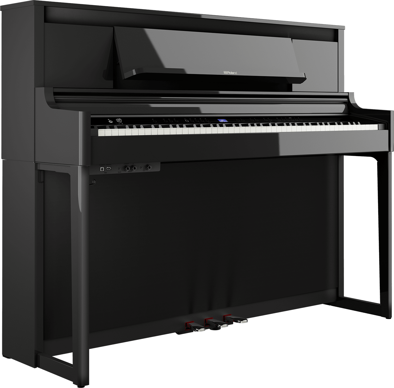 Bild von Roland LX-6 PE Digitalpiano Polished Ebony - Schwarz Hochglanz