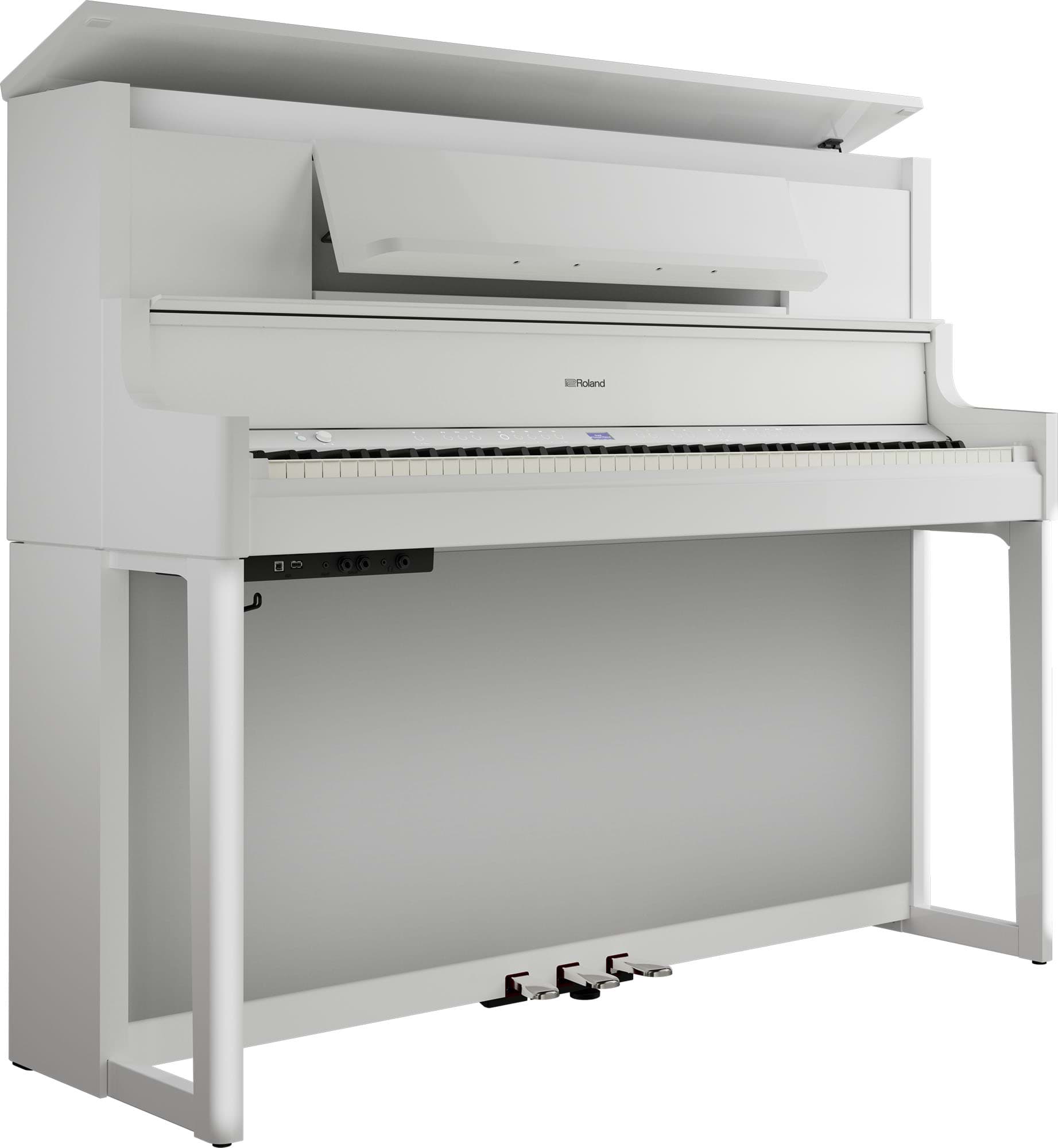 Bild von Roland LX-9 PW Digitalpiano Polished White - Weiß Hochglanz inkl. Montage