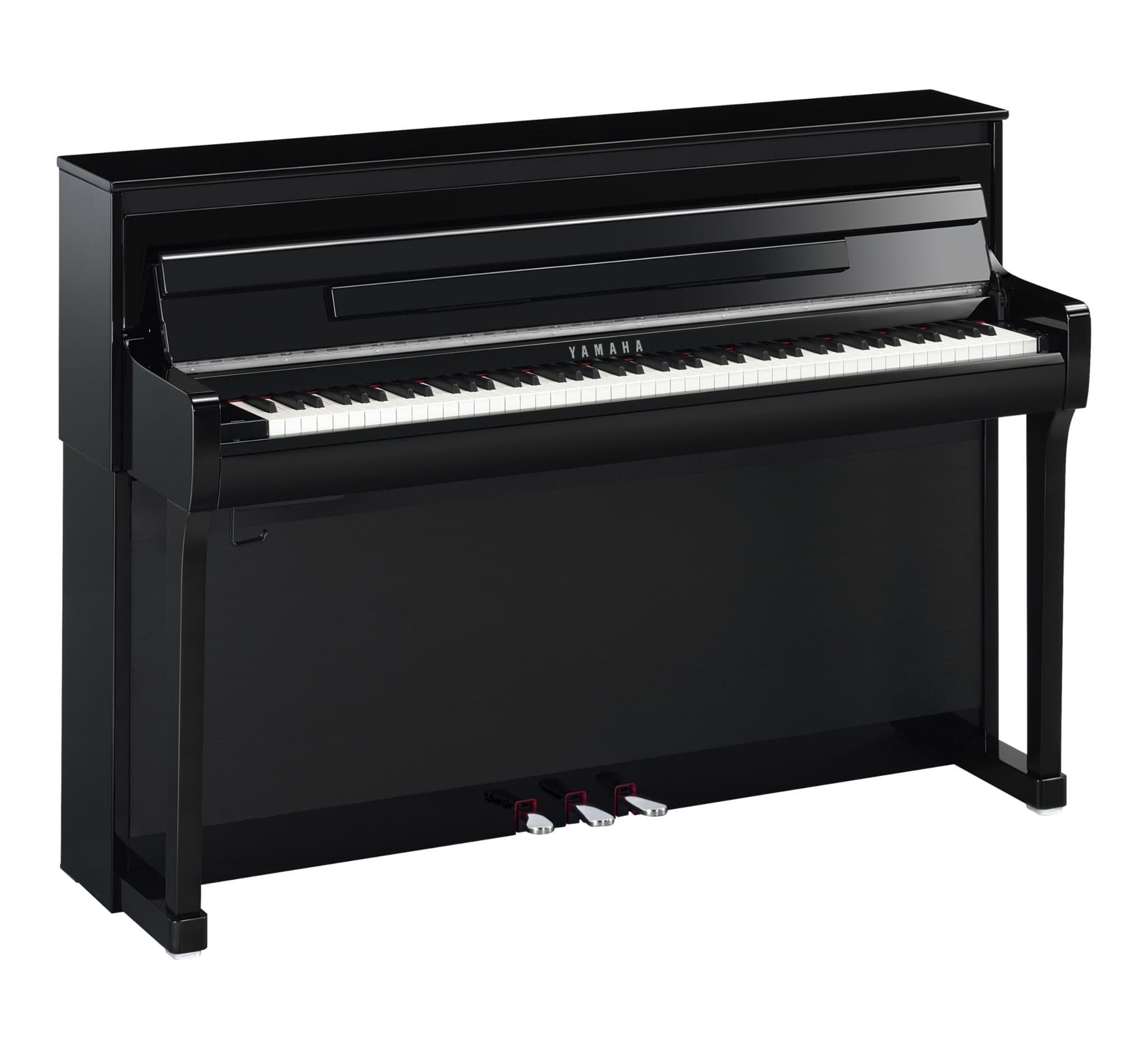 Bild von Yamaha Clavinova CLP-885 PE Digitalpiano Schwarz Hochglanz