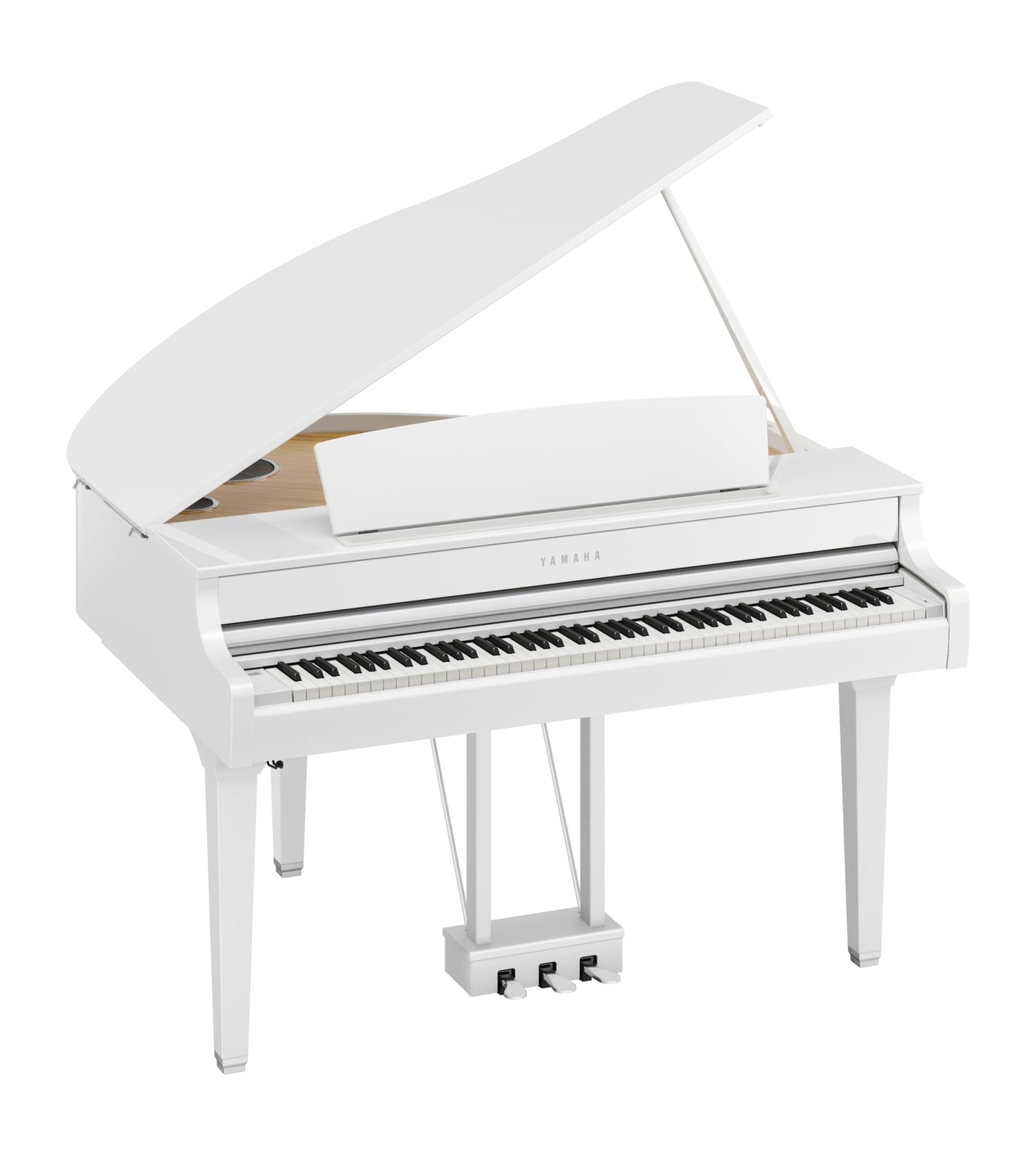 Bild von Yamaha Clavinova CLP-895 PWH Digitalflügel Weiß Hochglanz