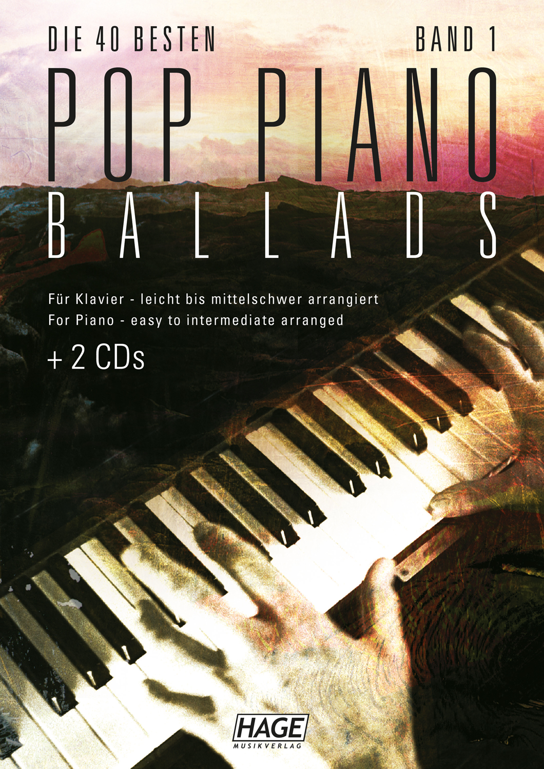 Bild von Pop Piano Ballads Band 1 - leicht bis mittelschwer + 2 Playback CD's