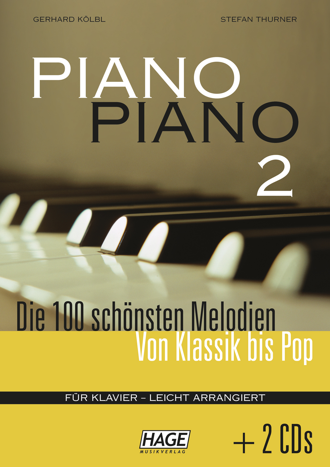 Bild von Piano-Piano 2 - für Klavier leicht arrangiert + 2 CD's