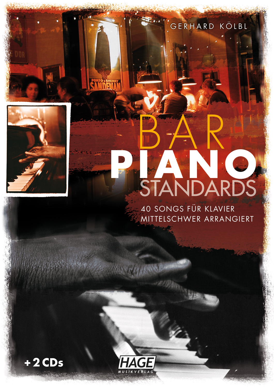 Bild von Bar Piano Standards (mit 2 CD's) - mittelschwer