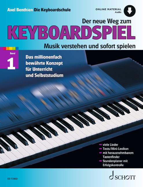 Bild von Der neue Weg zum Keyboardspiel - Band 1 + Online-Audio-Material