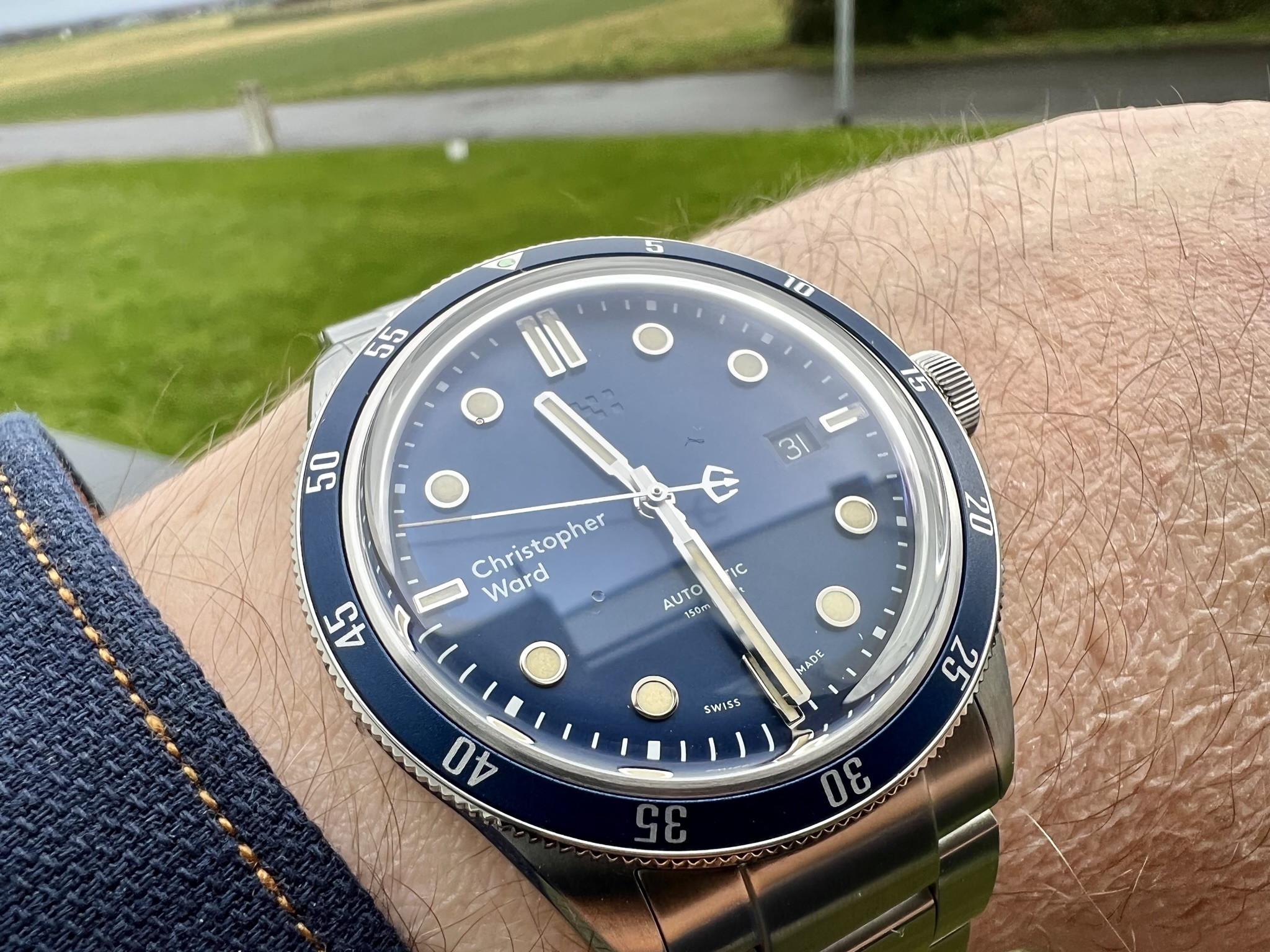 C65 Trident Diver Auto Blau