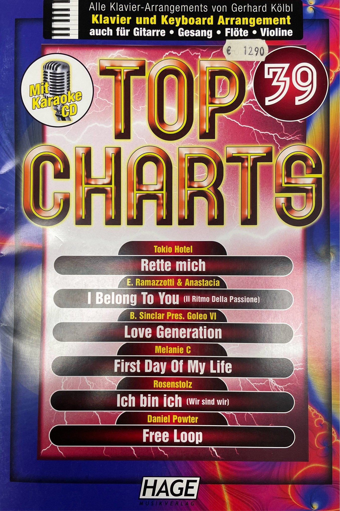 Hage Top Charts 39 mit CD