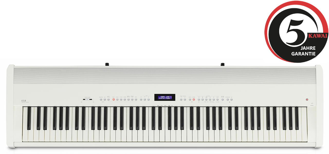 Bild von Kawai ES-8 SW Digitalpiano - Schneeweiß
