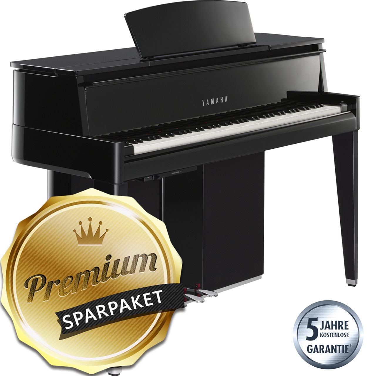 Bild von Yamaha N-2 AvantGrand Hybrid-Piano - PREMIUM-SPARPAKET