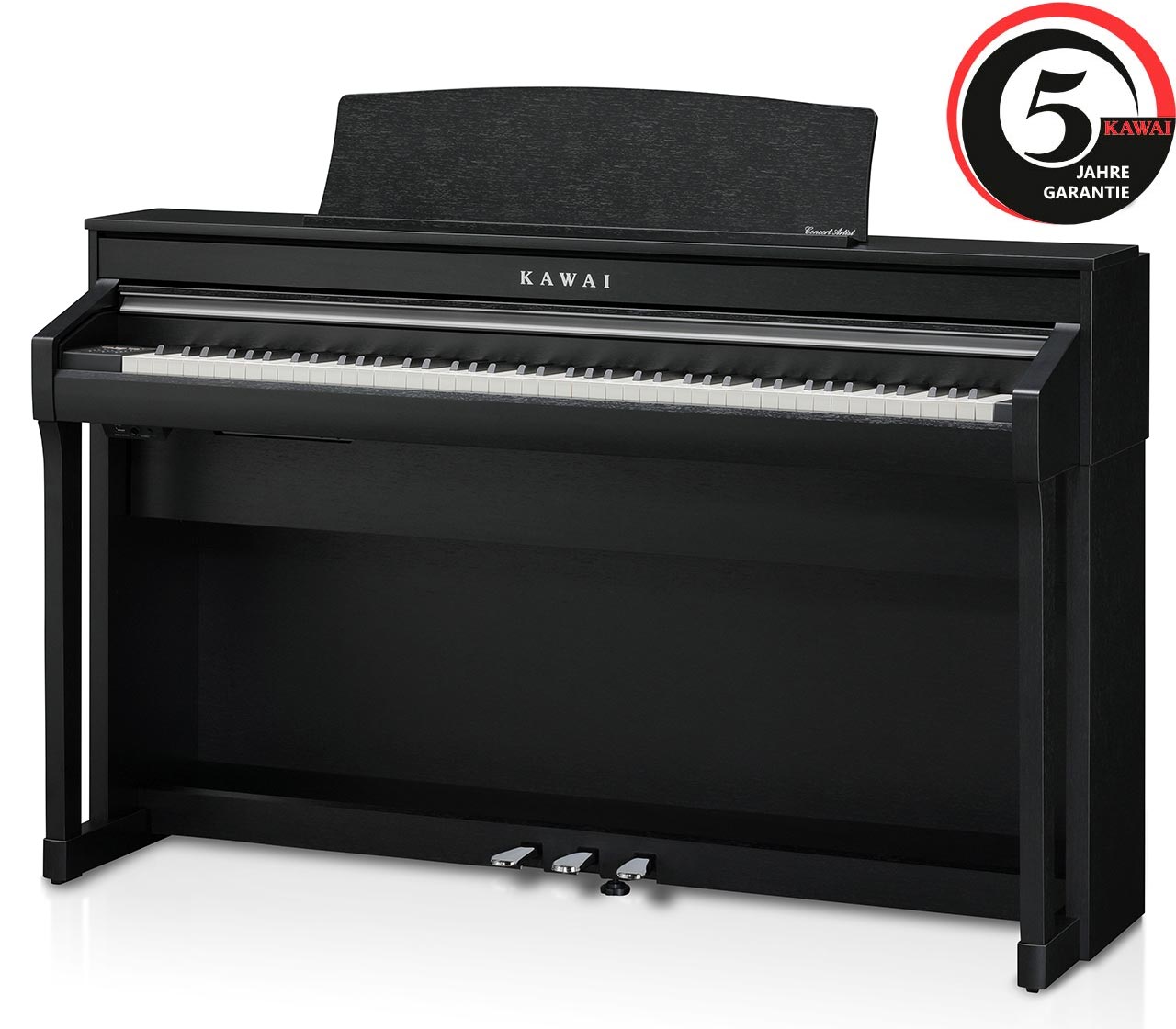 Bild von Kawai CA-58 B Digitalpiano Schwarz Matt