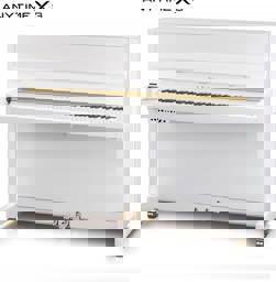 Digital Pianos Weiss Hochglanz Bauer Music