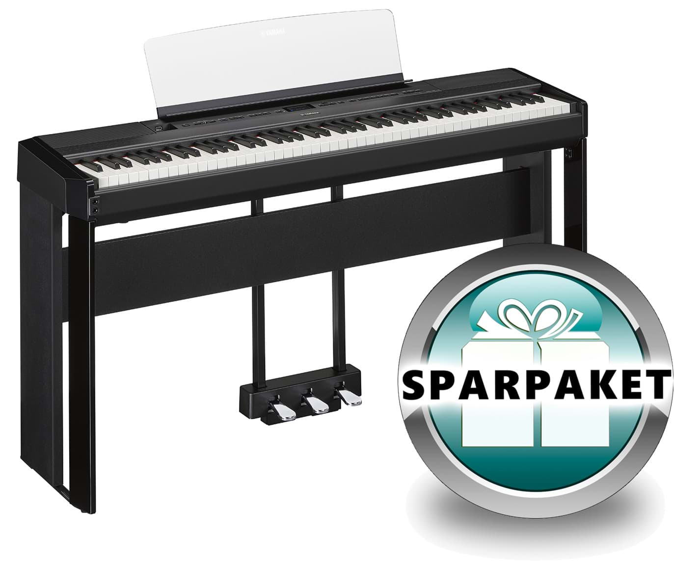 Bild von Yamaha P-515 B Schwarz - Sparpaket