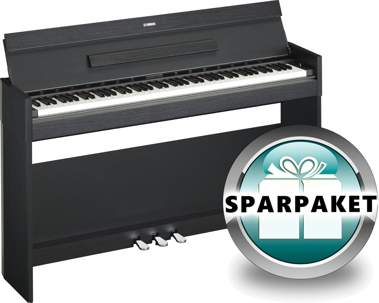 Bild von Yamaha Arius YDP-S 55 B Schwarz Matt - Sparpaket