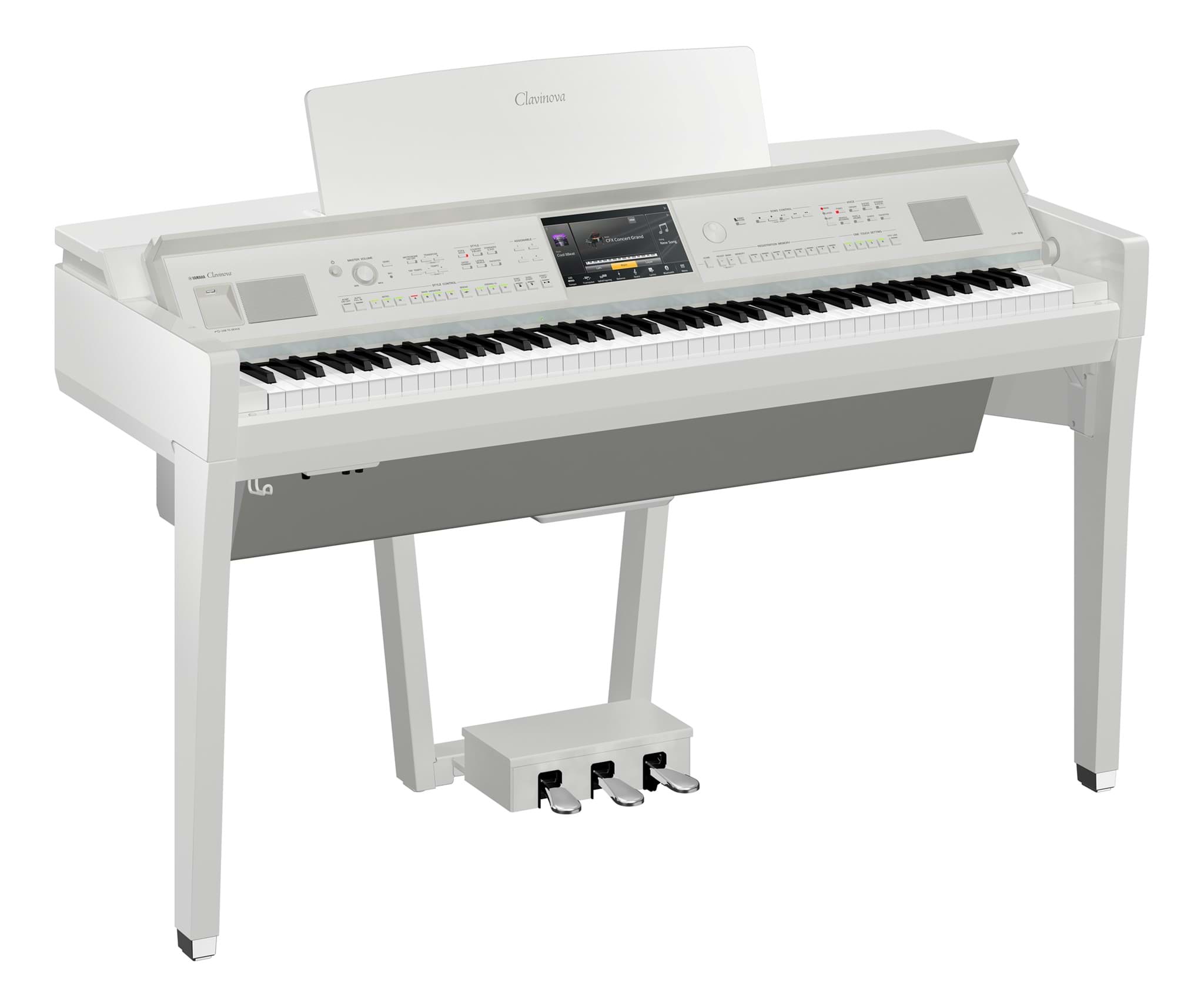 Bild von Yamaha CVP-809 PWH - Weiß Hochglanz