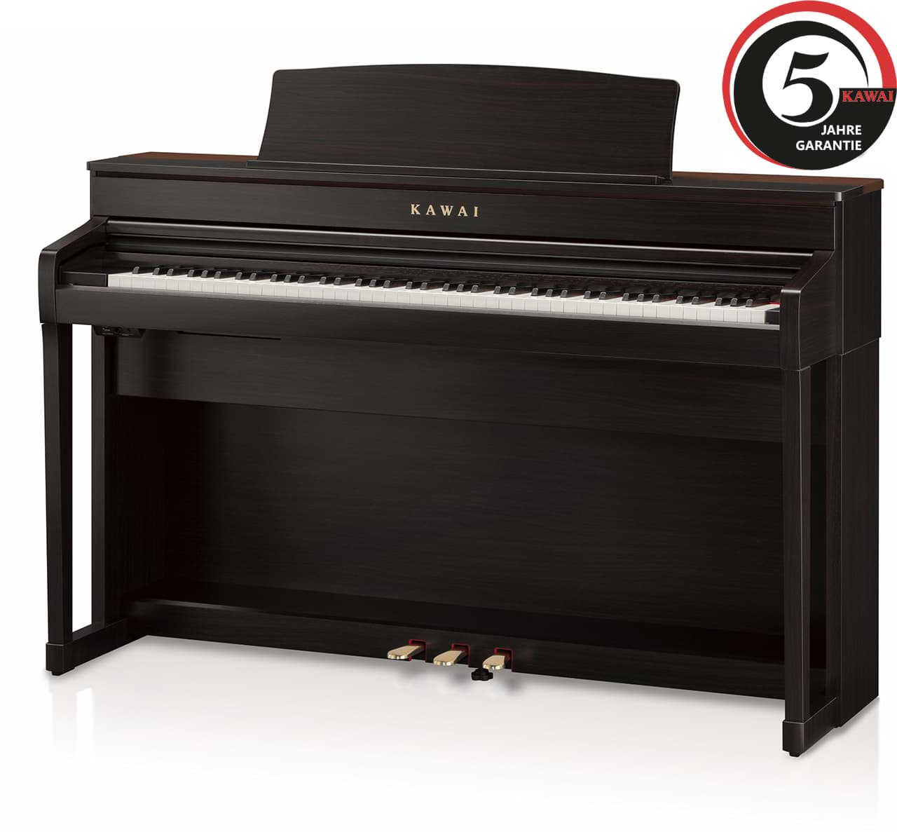 Bild von Kawai CA-79 R Digitalpiano Rosenholz