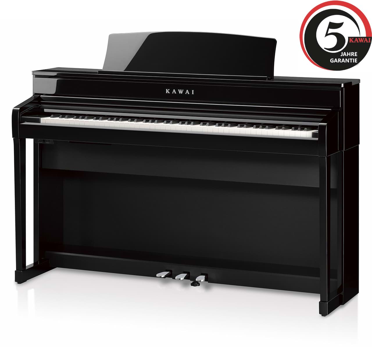 Bild von Kawai CA-79 EP Digitalpiano Schwarz Hochglanz