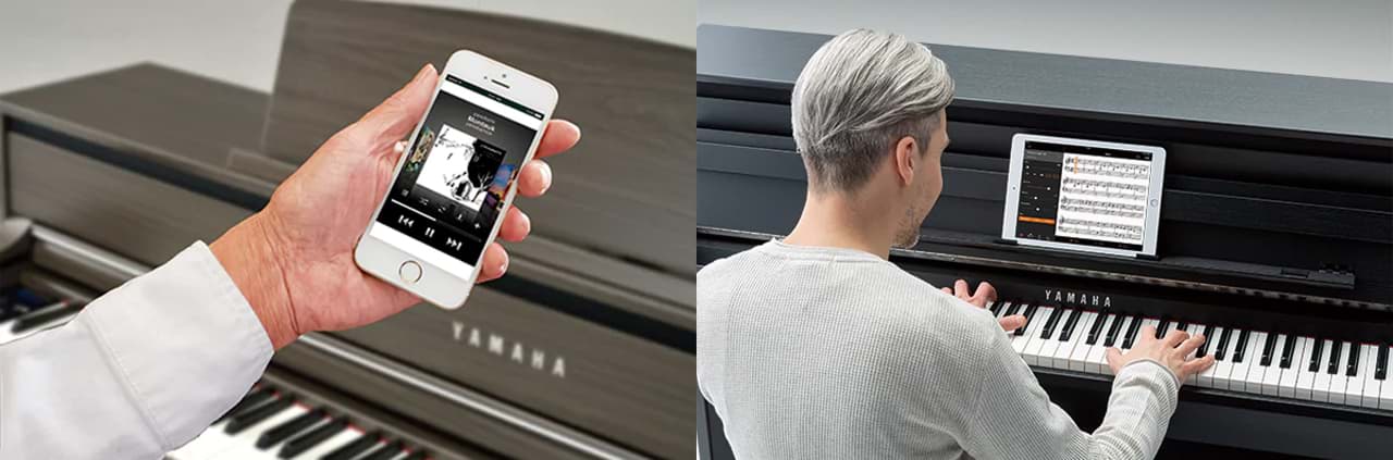 Kabellose Bluetooth Verbindung für Audio und Midi